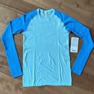 lululemon athletica Light Blue Long Sleeve Swiftly